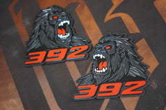 RTS 392 Gorilla Car Badges- Ready to Ship 2-Pack