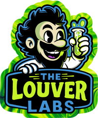The Louver Labs custom hybrid badge