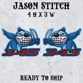 RTS 345 Jason Stitch Car Badges- Ready to Ship 2-Pack