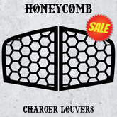 Honeycomb Dodge Charger Side Window Louvers !!SALE!!