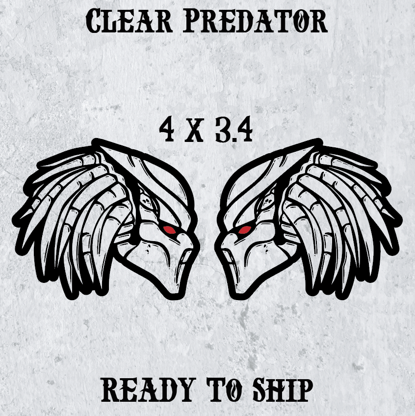 RTS- Clear Predator – Louver Labs